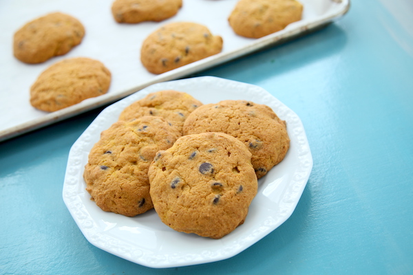 Pumpkin Chocolate Chip Cookies