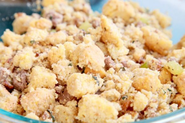 Gluten free cornbread stuffing