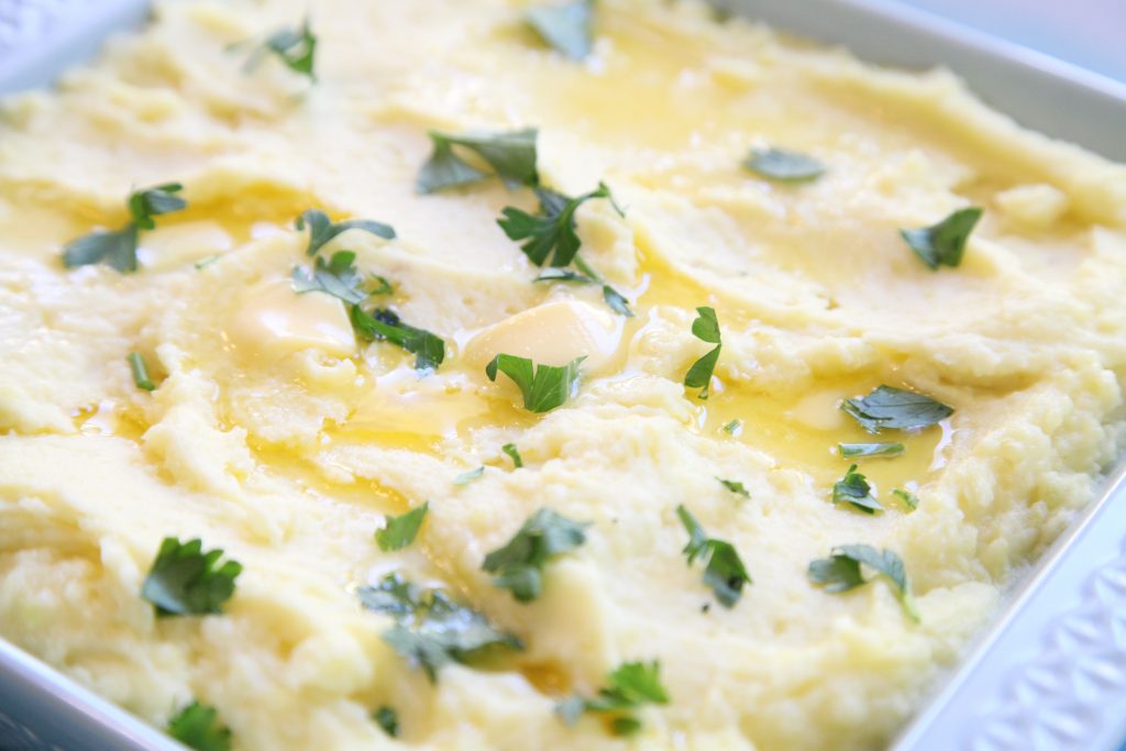 Roasted Garlic Mashed Potatoes