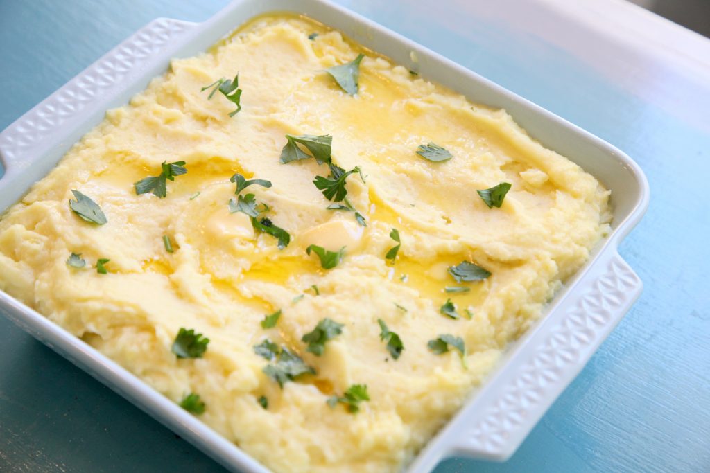 Roasted Garlic Mashed Potatoes