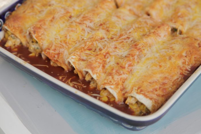 gluten free chicken enchiladas