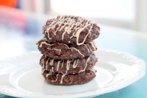 gluten free chocolate peanut butter no bake cookies