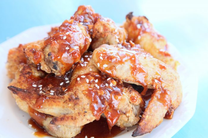 gluten free sticky wings