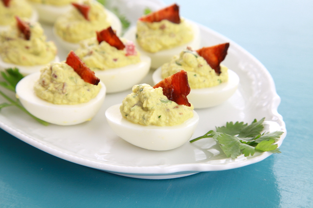 heavenly deviled eggs