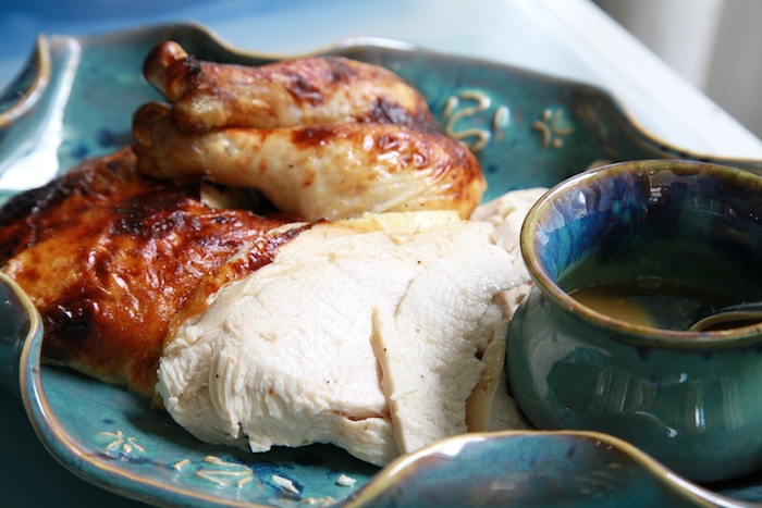 Honey Dijon Roast Chicken