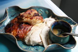 Honey Dijon Roast Chicken