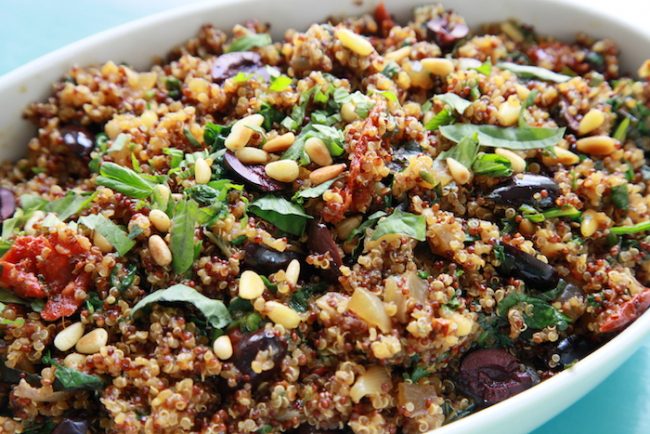 Mediterranean Style Quinoa