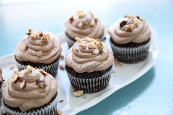 Chocolate Hazelnut Cupcakes