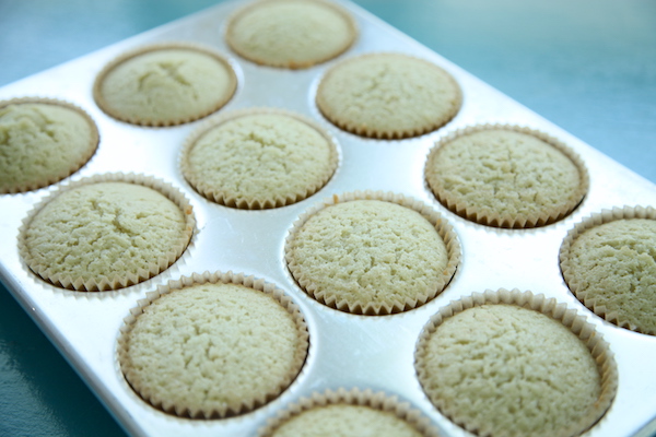 Coconut Cupcakes with Lime Frosting