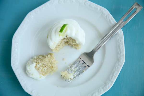 Coconut Cupcakes with Lime Frosting