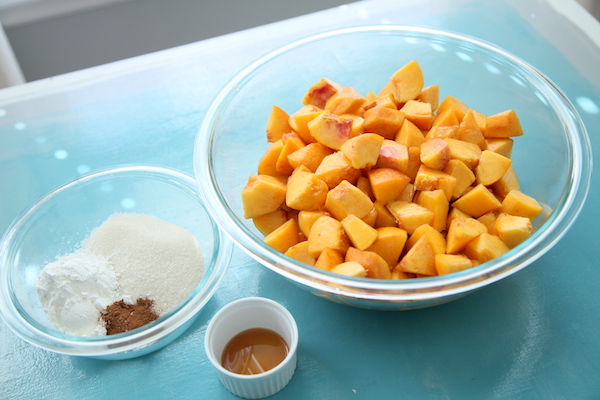 Peach Crumble