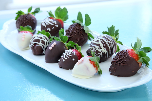 chocolate covered strawberries