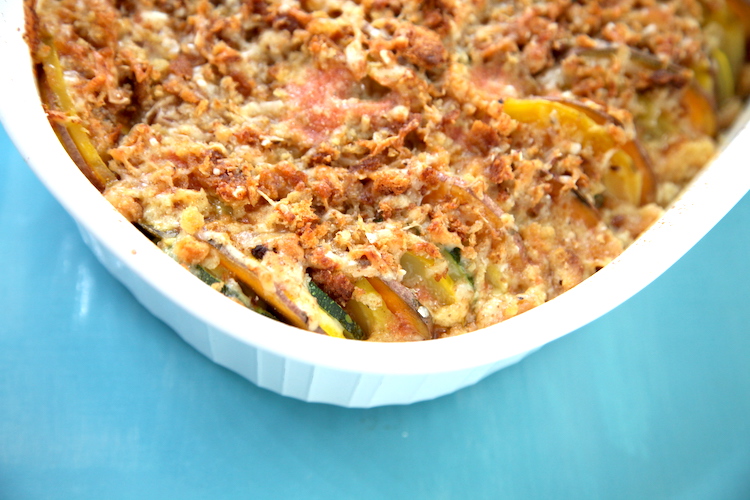 Rainbow Veggie Gratin